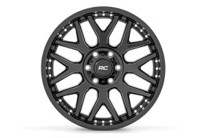 GMC K2500 Wheel - Rough Country - 95 Series | One-Piece - Gloss Black - '79-'86